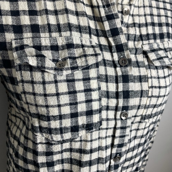 BILLABONG Venture Out Black In Plaid Button Up Long Sleeve Sz Small - Picture 4 of 10